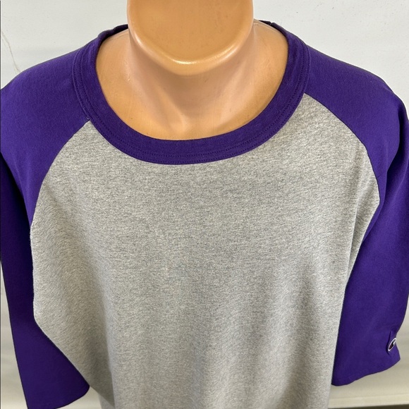 Champion Raglan Baseball Tee.  3XL - Picture 3 of 7